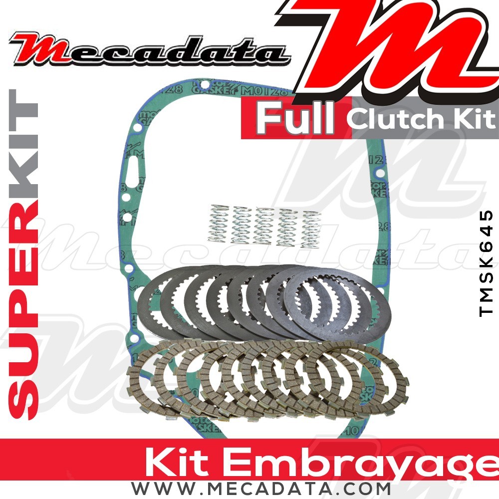 Superkit (Kit complet disques garnis, disques lisses, ressorts d'embrayage et joint carter) 