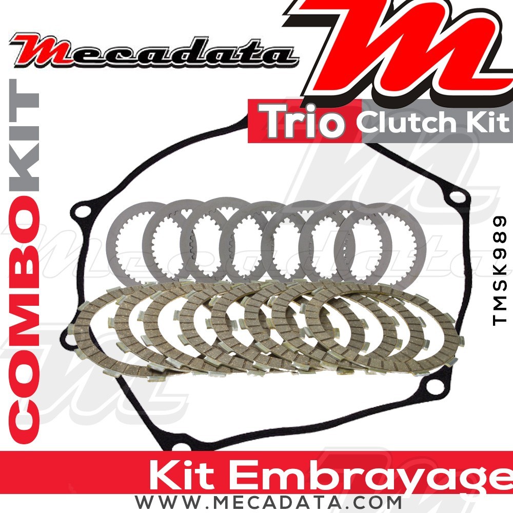 Combokit (disques garnis, disques lisses et joint carter) 