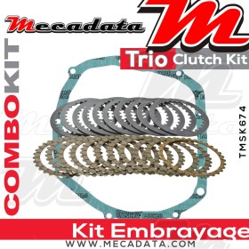 Combokit (disques garnis, disques lisses et joint carter) 