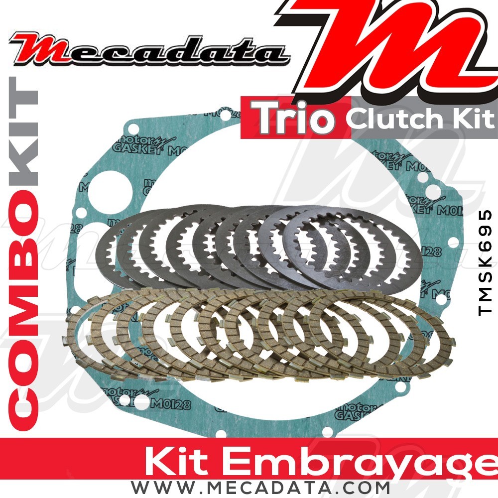 Combokit (disques garnis, disques lisses et joint carter) 