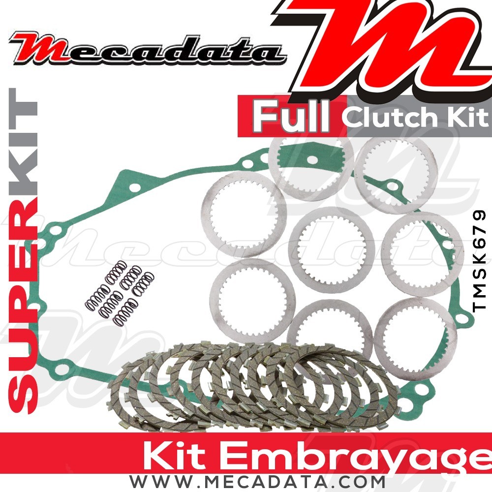 Superkit (Kit complet disques garnis, disques lisses, ressorts d'embrayage et joint carter) 