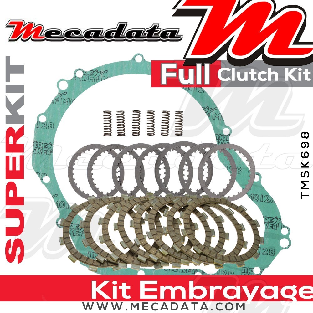 Superkit (Kit complet disques garnis, disques lisses, ressorts d'embrayage et joint carter) 