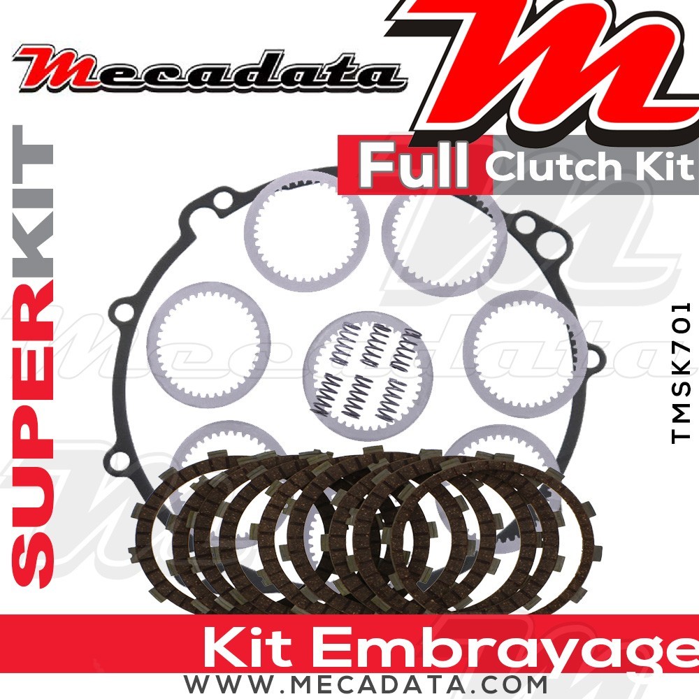 Superkit (Kit complet disques garnis, disques lisses, ressorts d'embrayage et joint carter) 