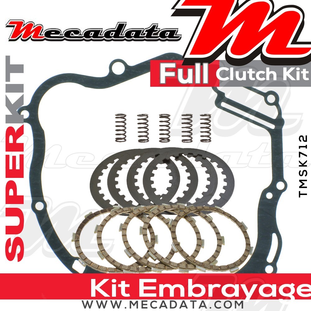 Superkit (Kit complet disques garnis, disques lisses, ressorts d'embrayage et joint carter) 