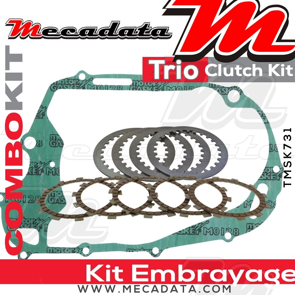 Combokit (disques garnis, disques lisses et joint carter) 