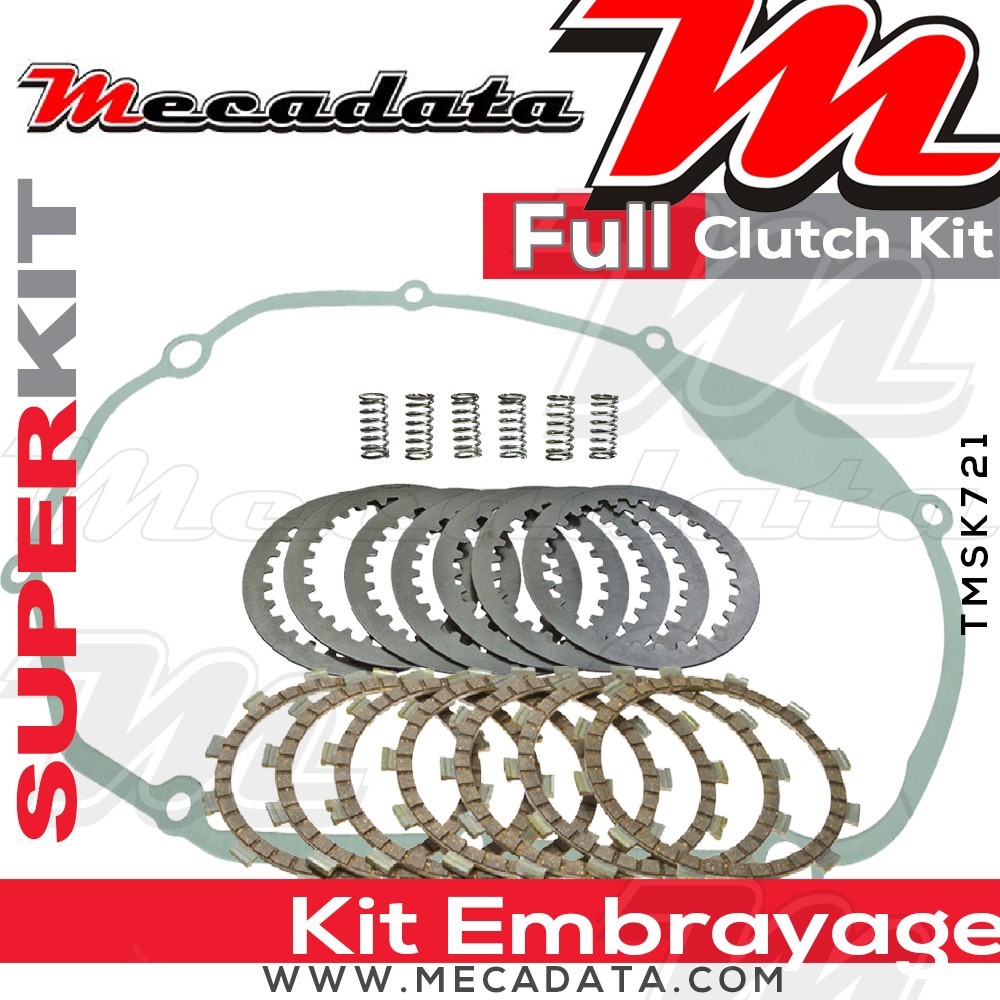 Superkit (Kit complet disques garnis, disques lisses, ressorts d'embrayage et joint carter) 
