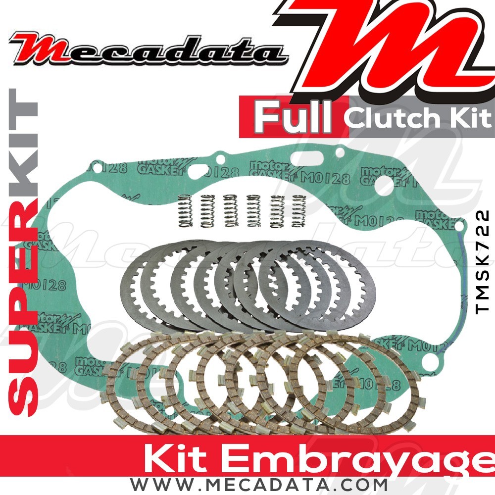 Superkit (Kit complet disques garnis, disques lisses, ressorts d'embrayage et joint carter) 