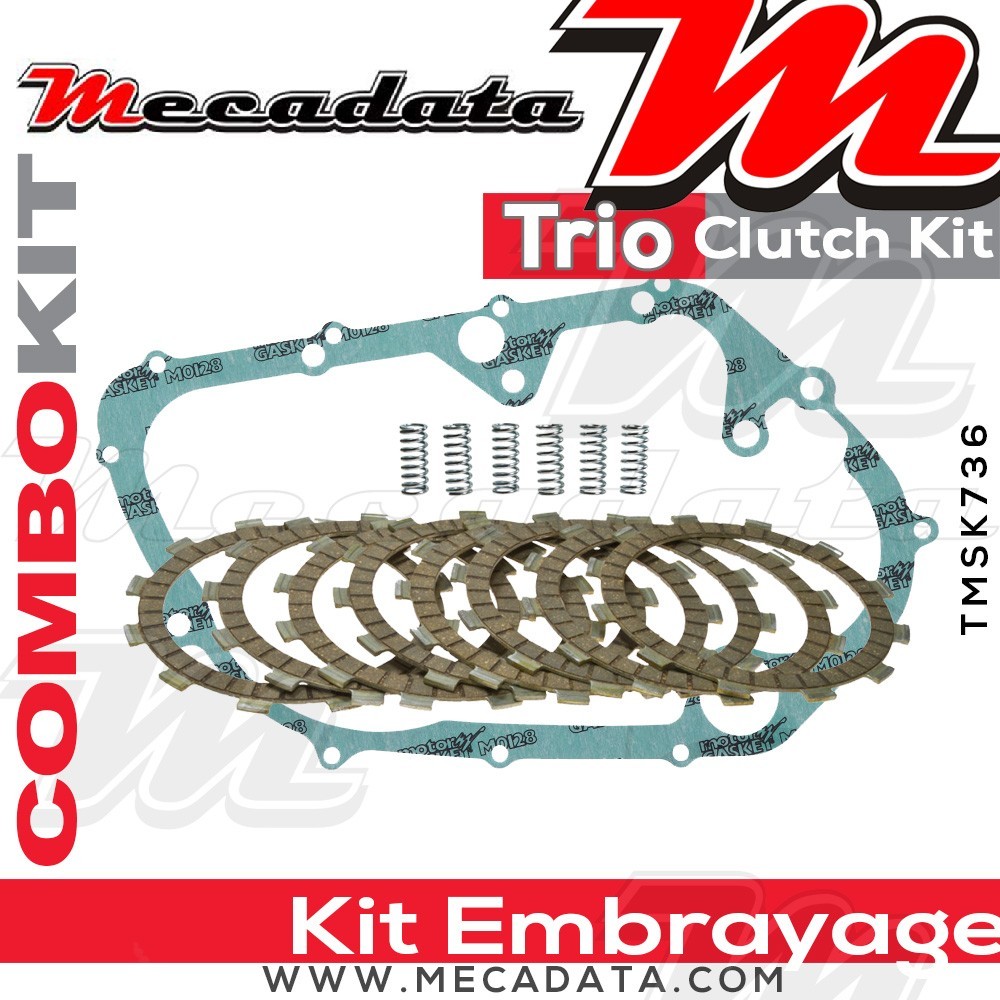 Combokit (disques garnis, ressorts d'embrayage et joint carter) 