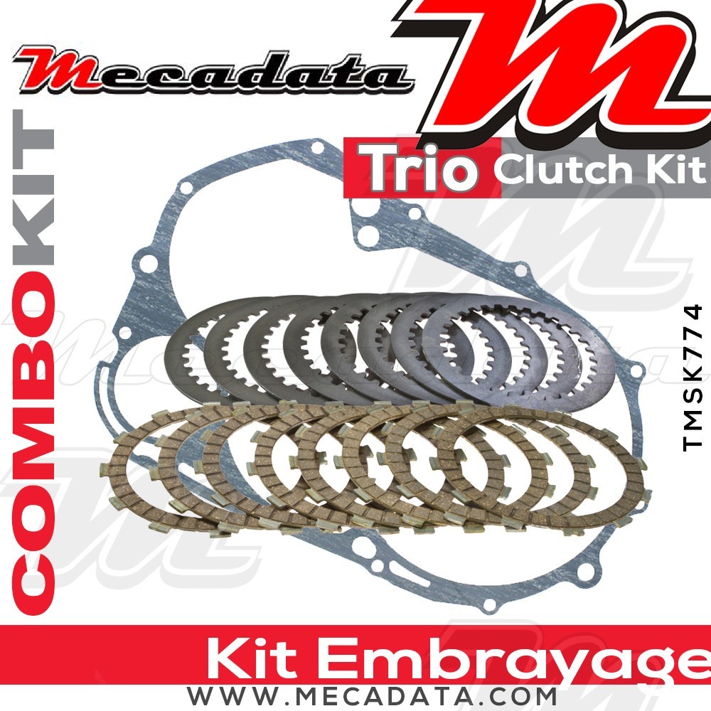 Combokit (disques garnis, disques lisses et joint carter) 