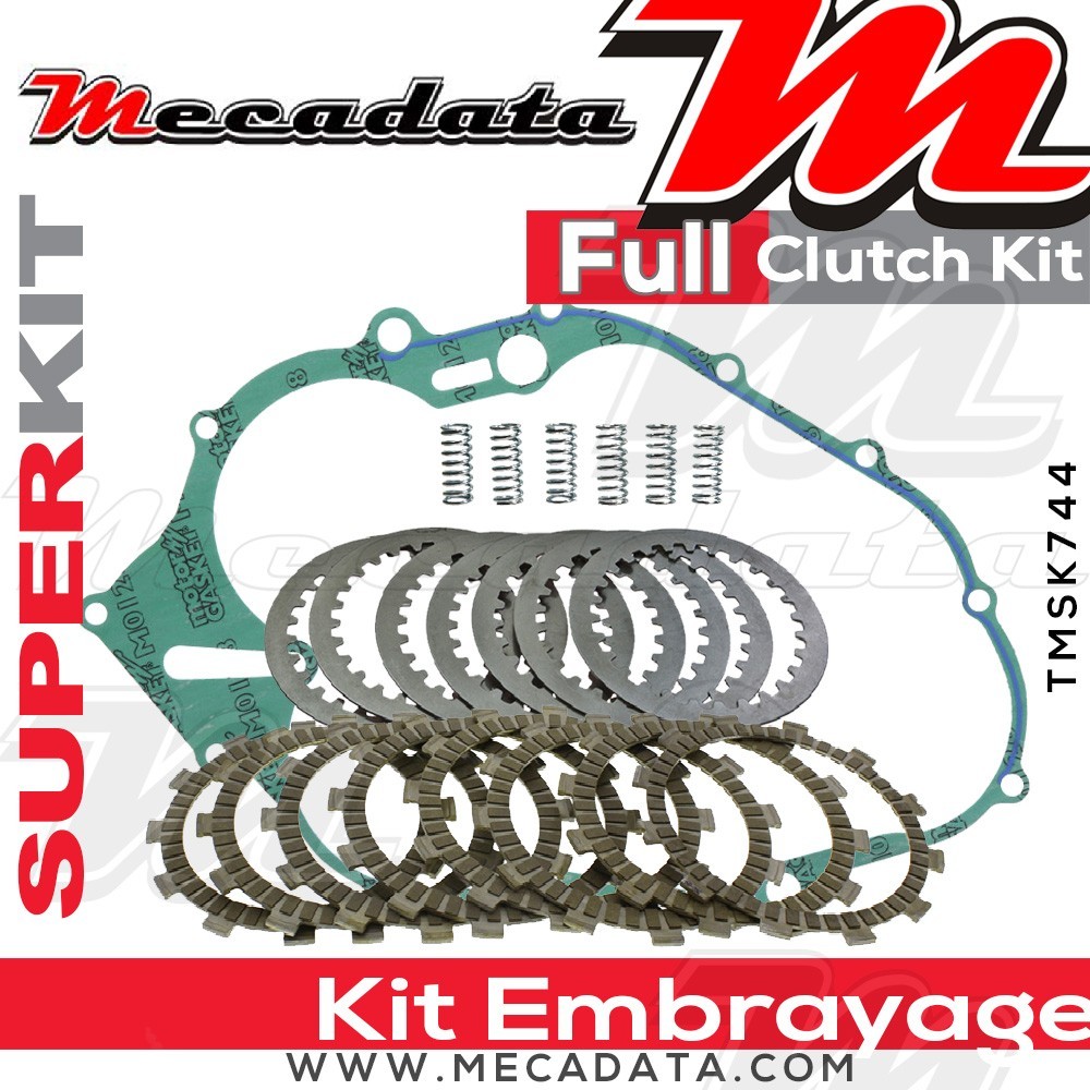 Superkit (Kit complet disques garnis, disques lisses, ressorts d'embrayage et joint carter) 