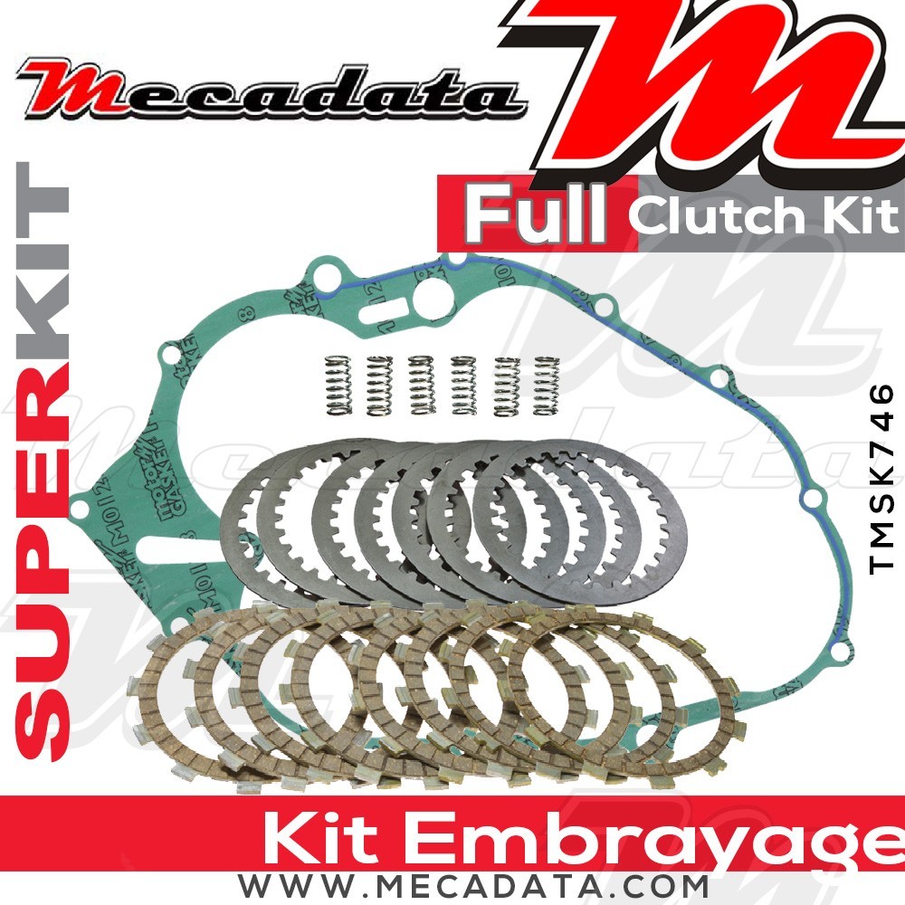 Superkit (Kit complet disques garnis, disques lisses, ressorts d'embrayage et joint carter) 