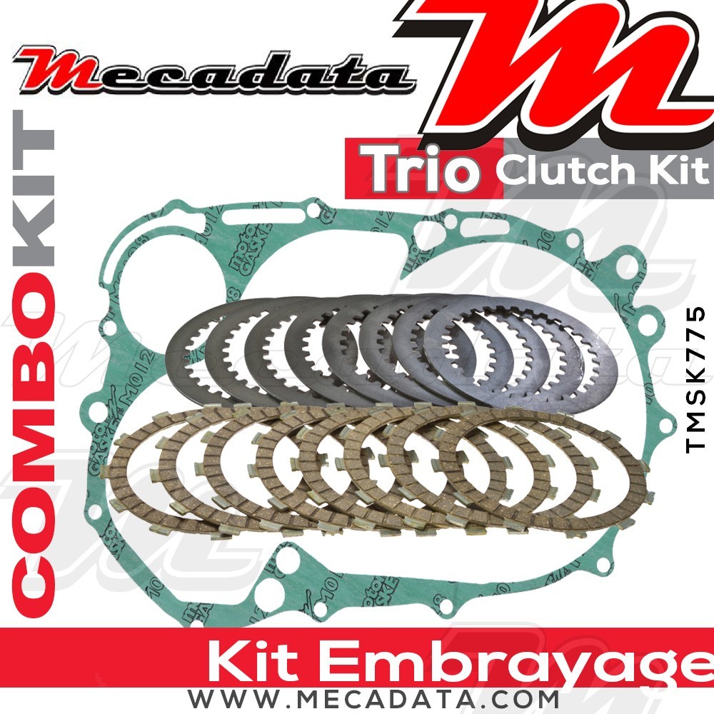 Combokit (disques garnis, disques lisses et joint carter) 