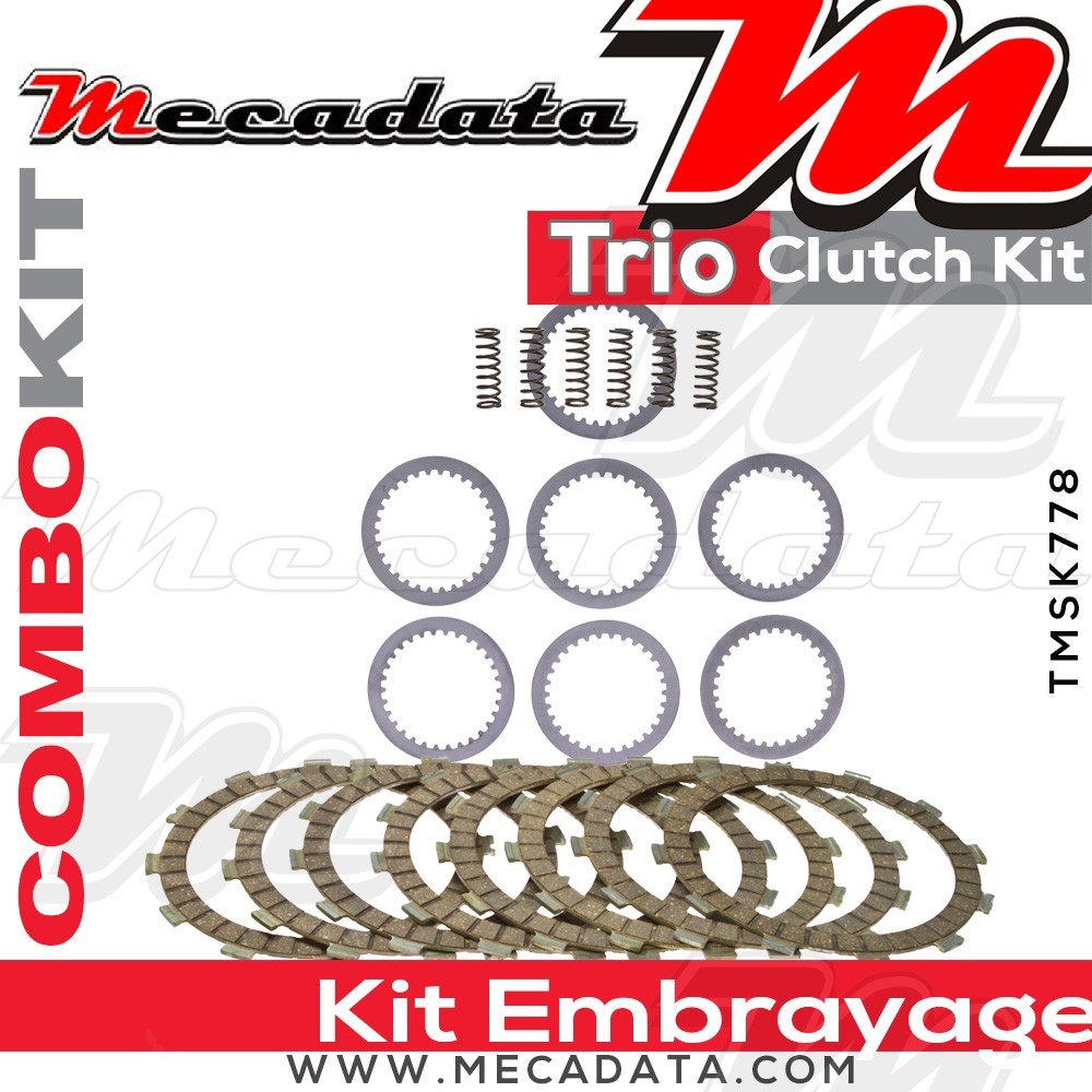 Combokit (disques garnis, disques lisses et ressorts d'embrayage) 