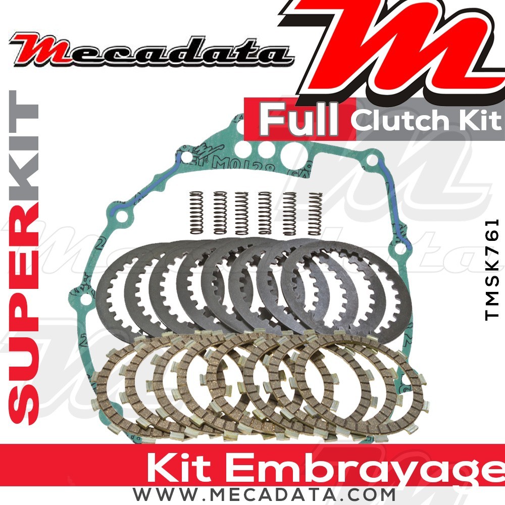 Superkit (Kit complet disques garnis, disques lisses, ressorts d'embrayage et joint carter) 