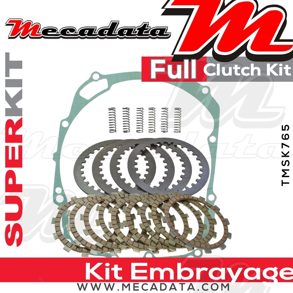 Superkit (Kit complet disques garnis, disques lisses, ressorts d'embrayage et joint carter) 