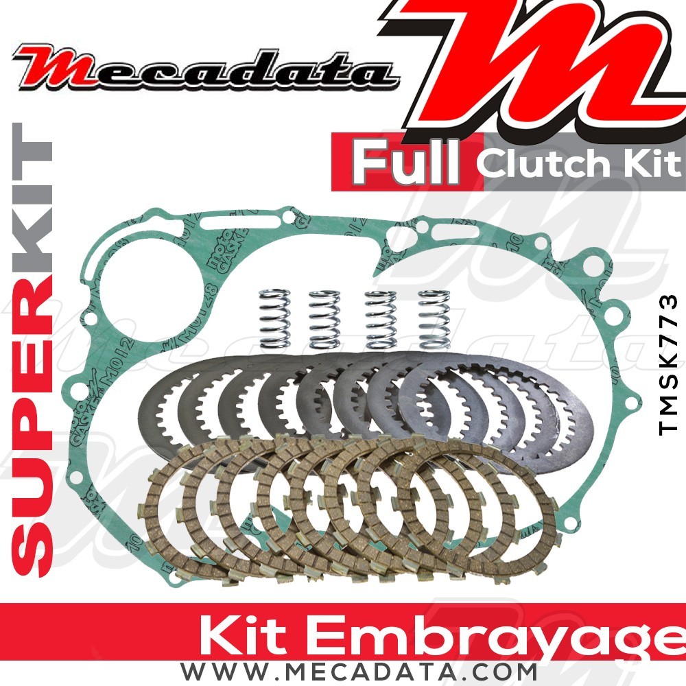 Superkit (Kit complet disques garnis, disques lisses, ressorts d'embrayage et joint carter) 