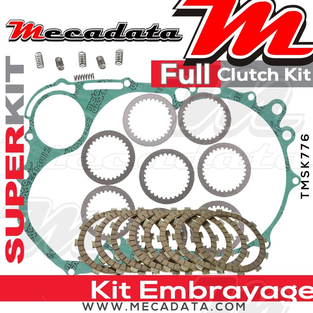 Superkit (Kit complet disques garnis, disques lisses, ressorts d'embrayage et joint carter) 