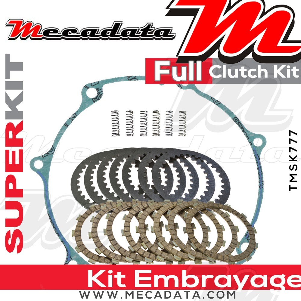 Superkit (Kit complet disques garnis, disques lisses, ressorts d'embrayage et joint carter) 