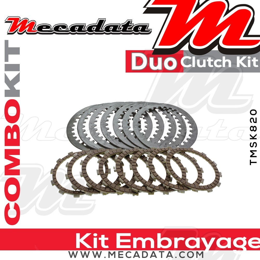 Combokit (disques garnis et disques lisses) 