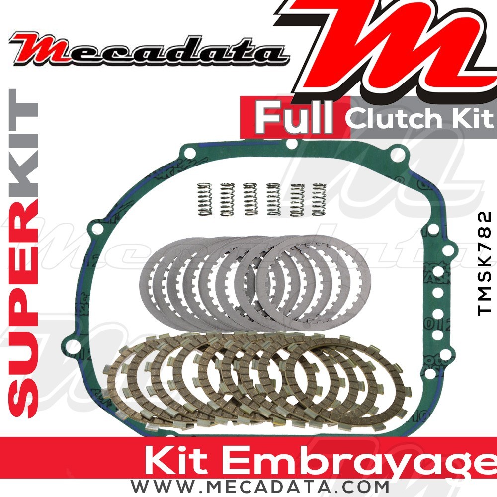 Superkit (Kit complet disques garnis, disques lisses, ressorts d'embrayage et joint carter) 