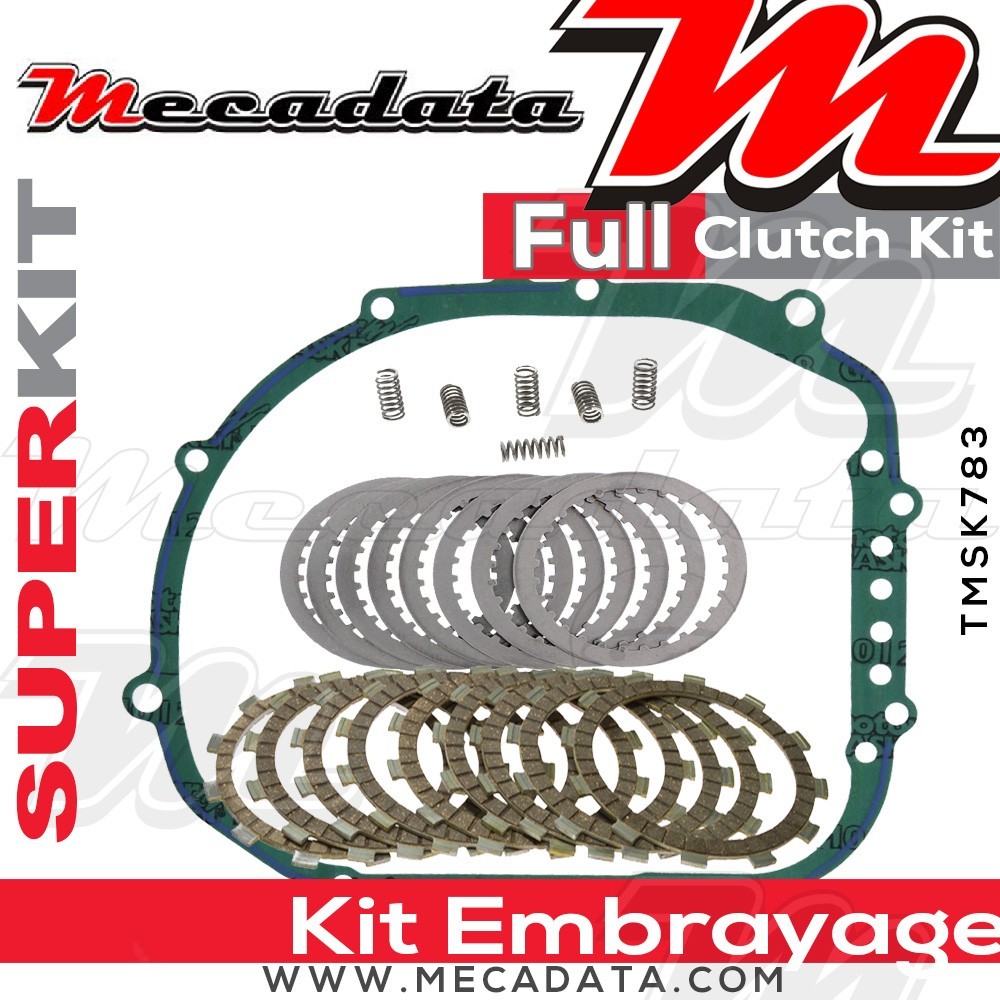 Superkit (Kit complet disques garnis, disques lisses, ressorts d'embrayage et joint carter) 