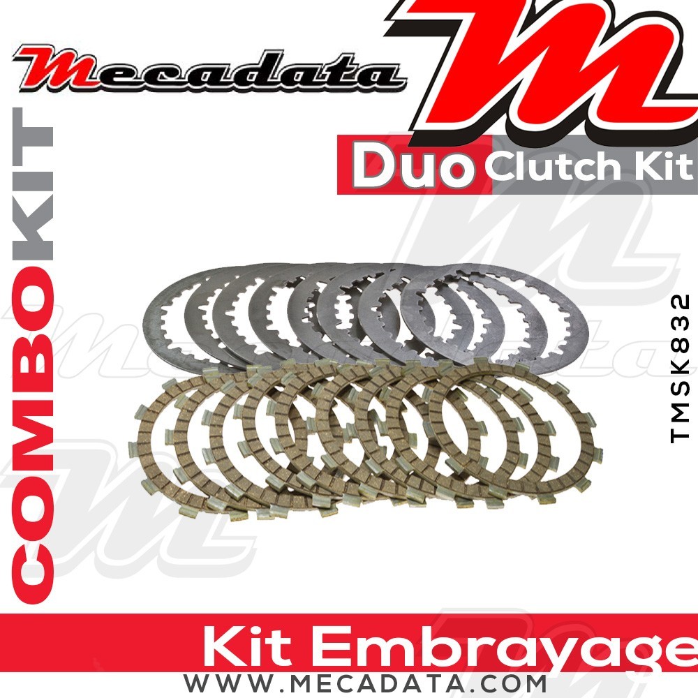 Combokit (disques garnis et disques lisses) 