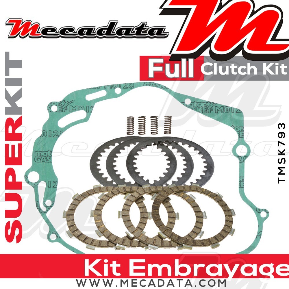 Superkit (Kit complet disques garnis, disques lisses, ressorts d'embrayage et joint carter) 