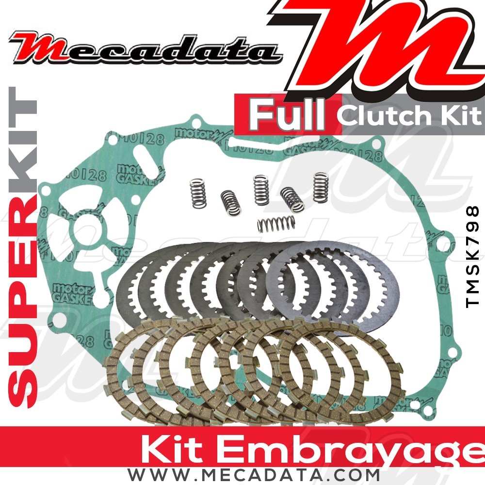 Superkit (Kit complet disques garnis, disques lisses, ressorts d'embrayage et joint carter) 
