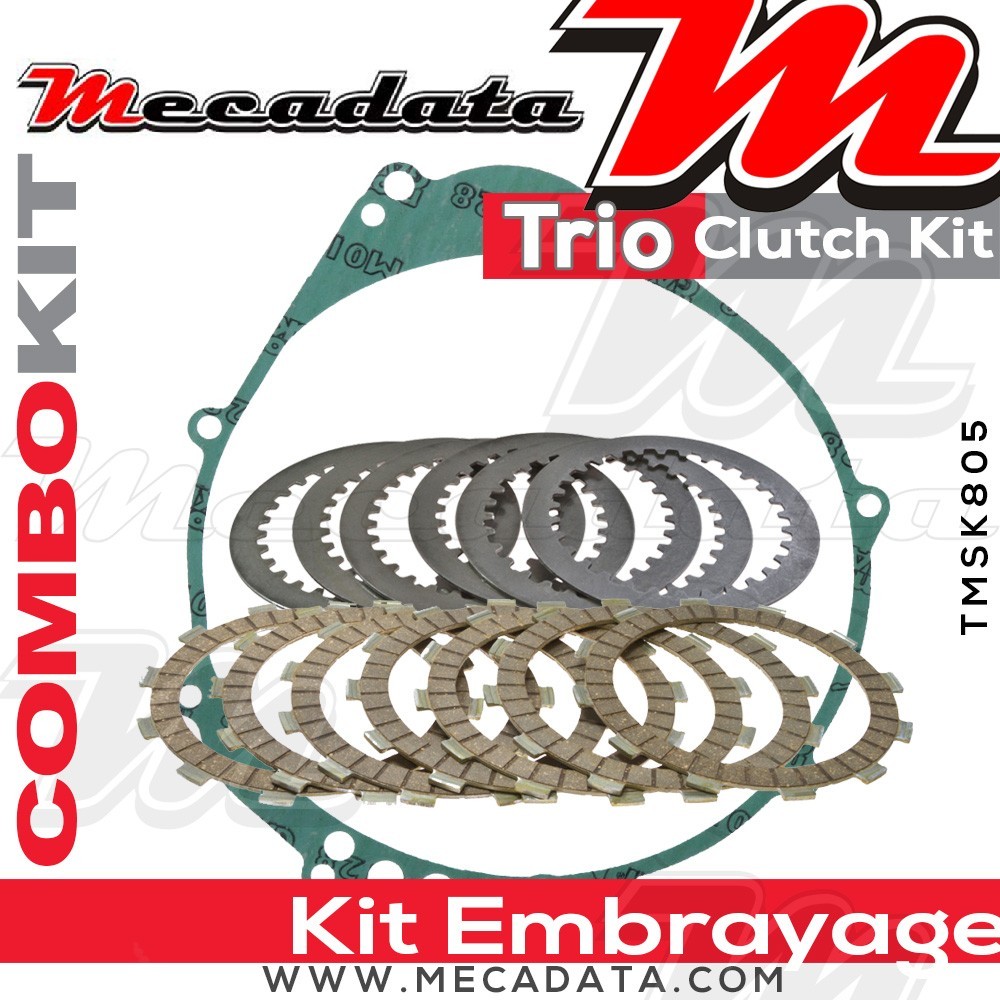 Combokit (disques garnis, disques lisses et joint carter) 