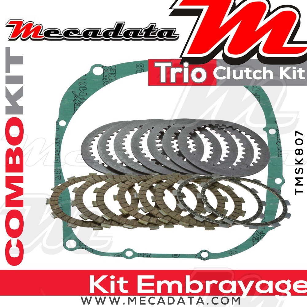 Combokit (disques garnis, disques lisses et joint carter) 