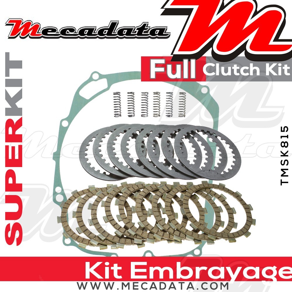 Superkit (Kit complet disques garnis, disques lisses, ressorts d'embrayage et joint carter) 