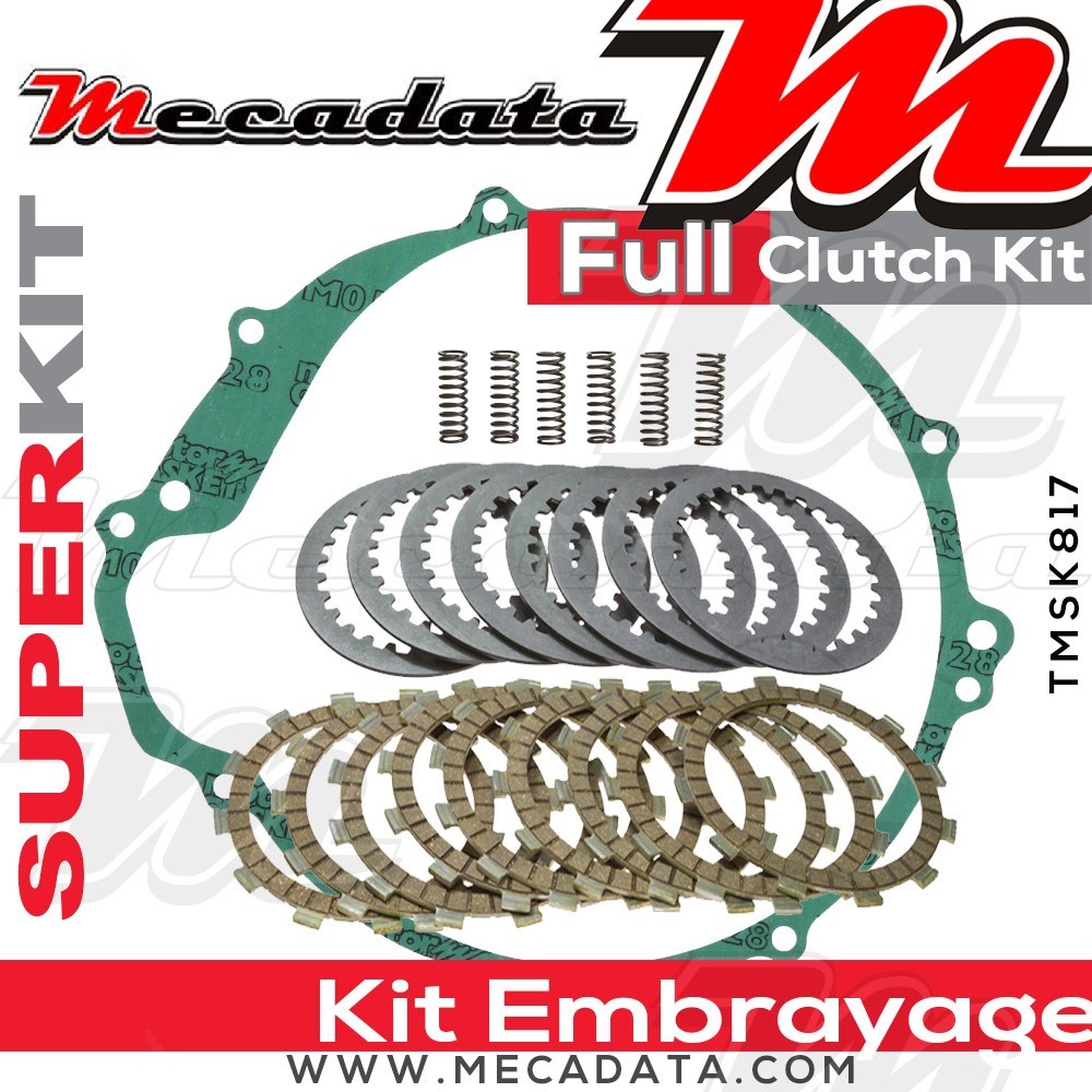 Superkit (Kit complet disques garnis, disques lisses, ressorts d'embrayage et joint carter) 