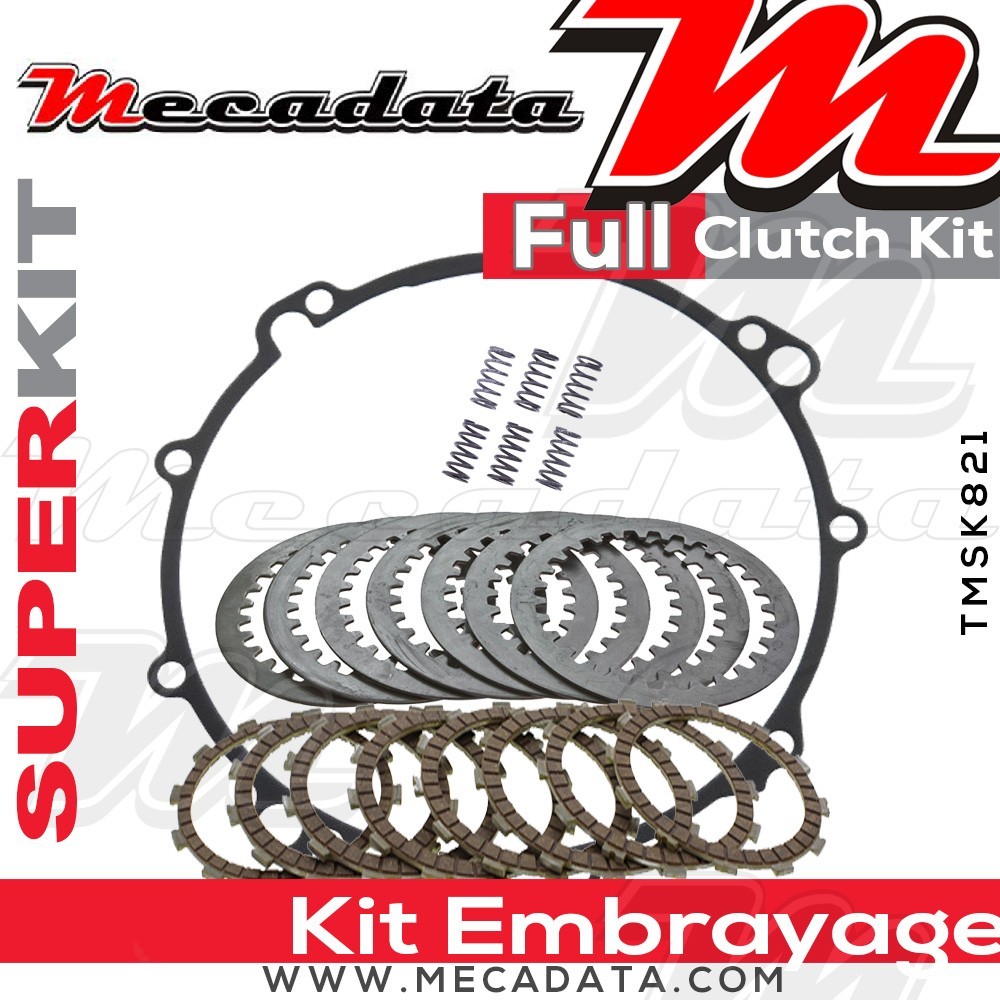 Superkit (Kit complet disques garnis, disques lisses, ressorts d'embrayage et joint carter) 