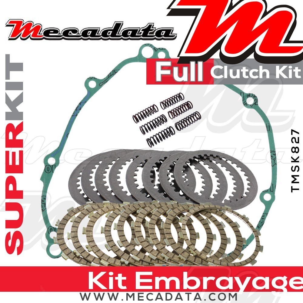 Superkit (Kit complet disques garnis, disques lisses, ressorts d'embrayage et joint carter) 