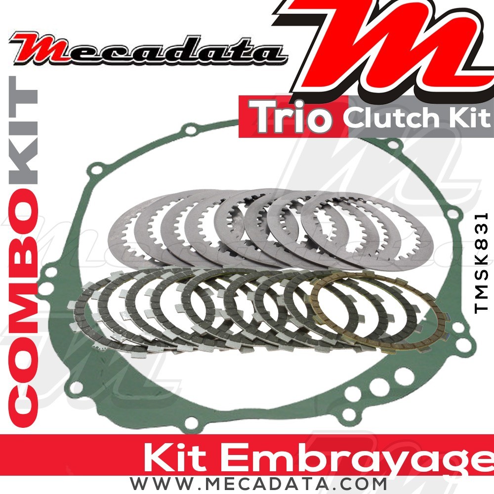 Combokit (disques garnis, disques lisses et joint carter) 