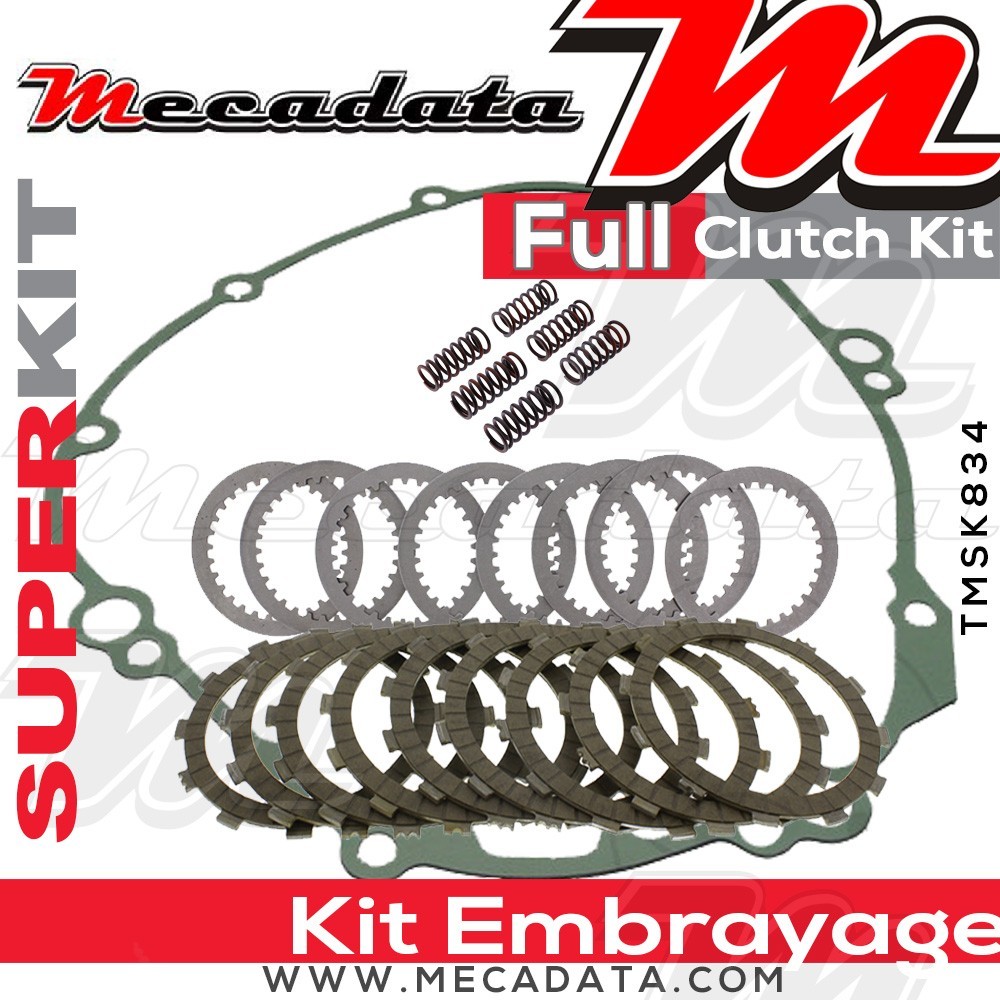 Superkit (Kit complet disques garnis, disques lisses, ressorts d'embrayage et joint carter) 