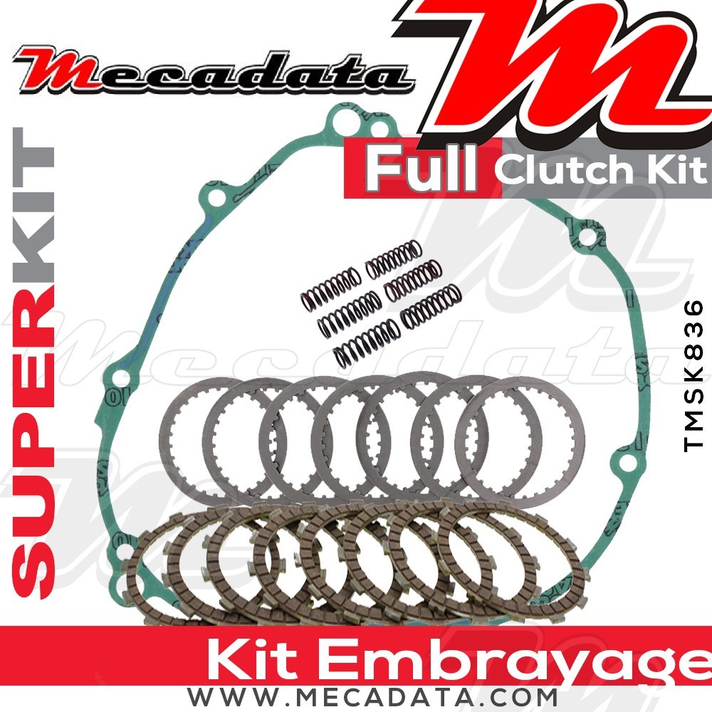 Superkit (Kit complet disques garnis, disques lisses, ressorts d'embrayage et joint carter) 