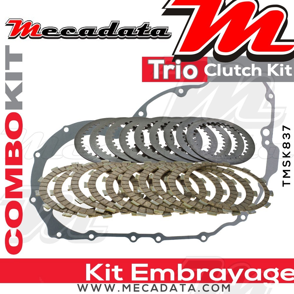 Combokit (disques garnis, disques lisses et joint carter) 