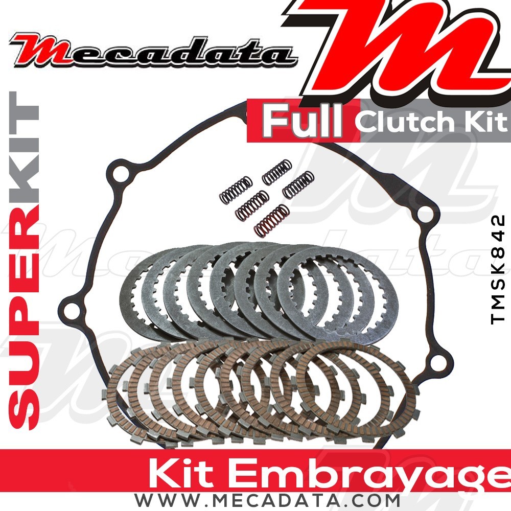 Superkit (Kit complet disques garnis, disques lisses, ressorts d'embrayage et joint carter) 