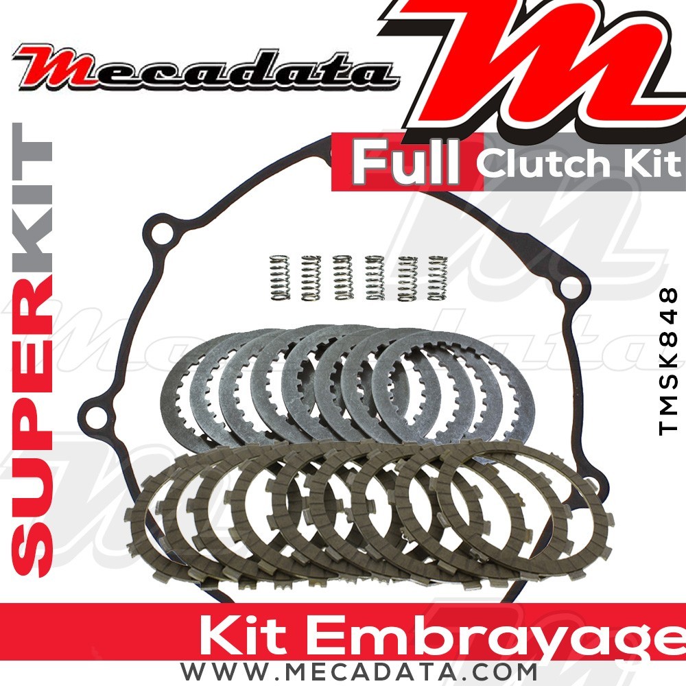 Superkit (Kit complet disques garnis, disques lisses, ressorts d'embrayage et joint carter) 