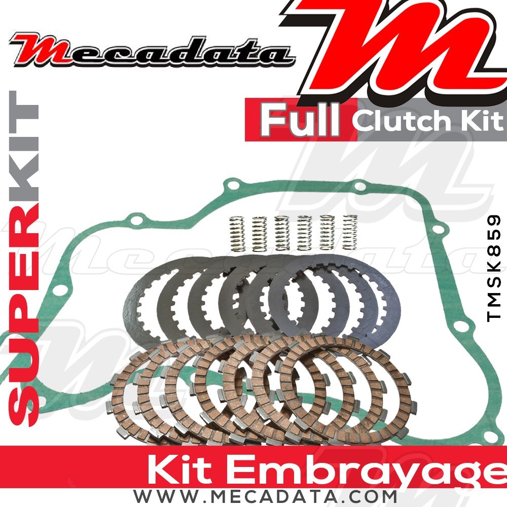 Superkit (Kit complet disques garnis, disques lisses, ressorts d'embrayage et joint carter) 
