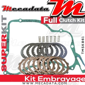 Superkit (Kit complet disques garnis, disques lisses, ressorts d'embrayage et joint carter) 
