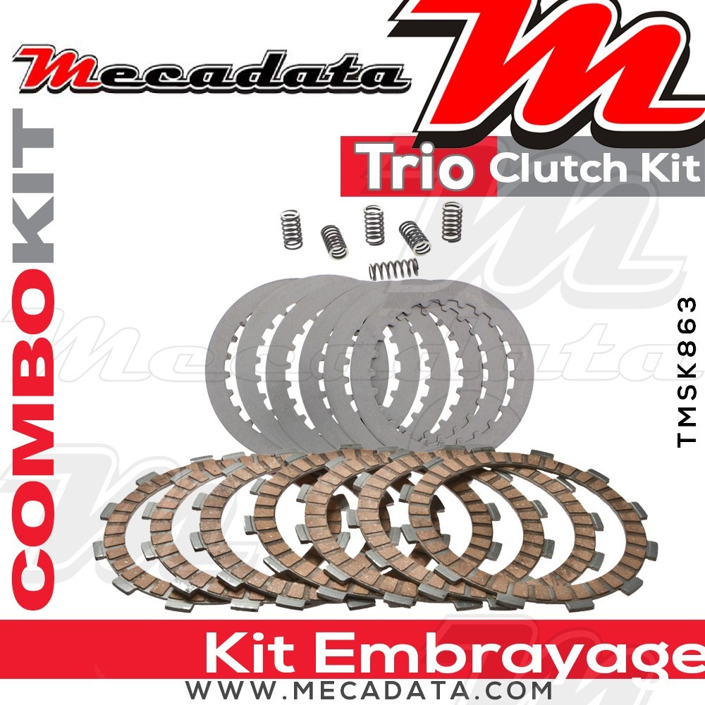 Combokit (disques garnis, disques lisses et ressorts d'embrayage) 
