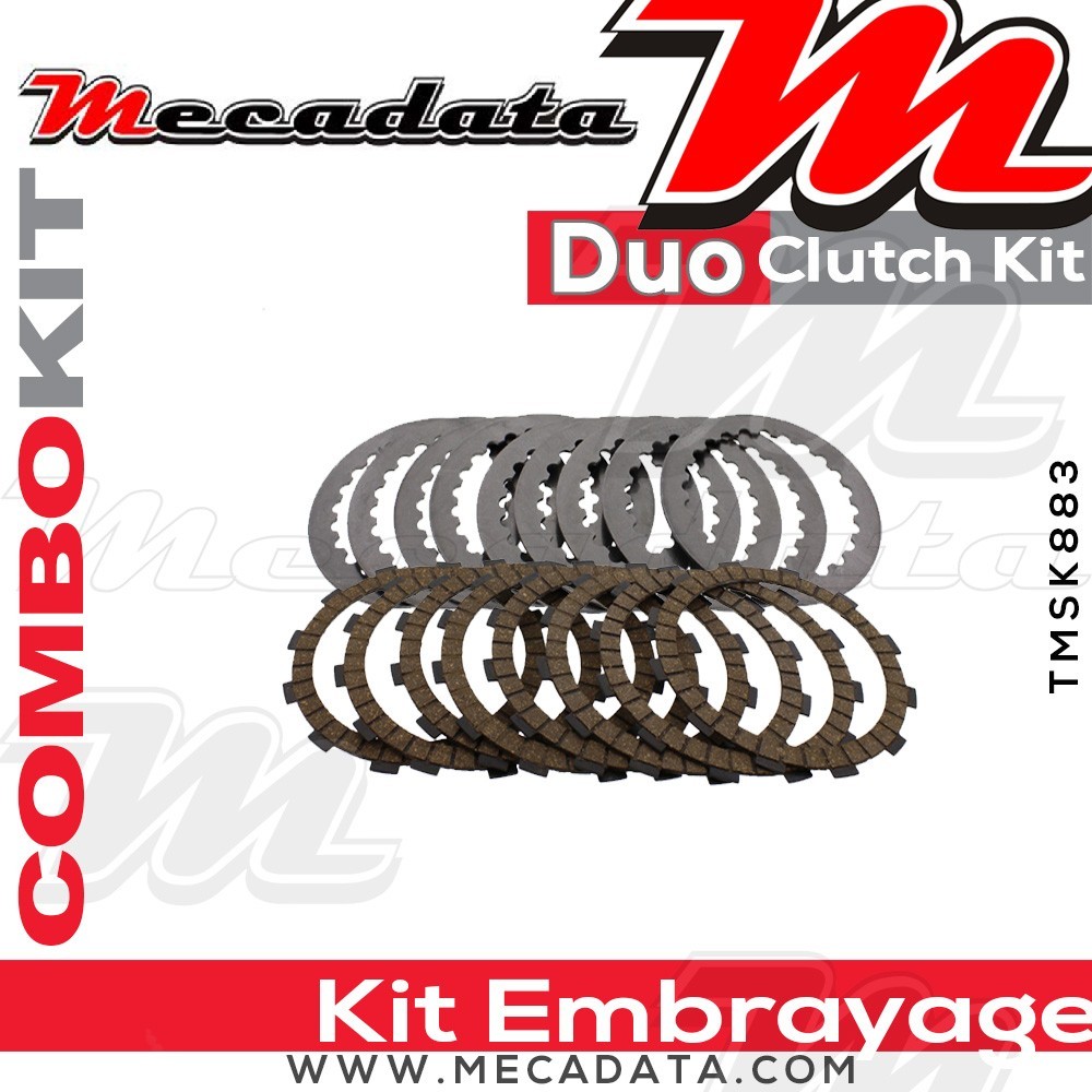 Combokit (disques garnis et disques lisses) 