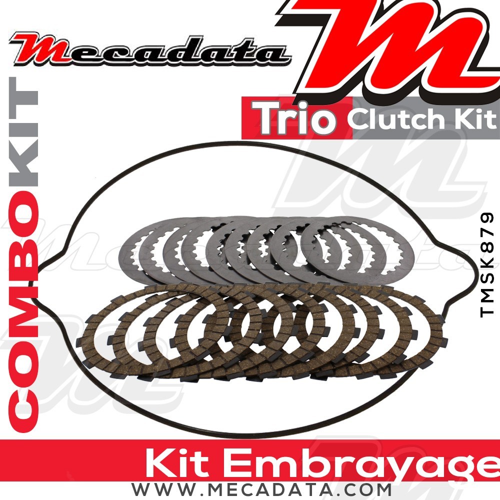 Combokit (disques garnis, disques lisses et joint carter) 