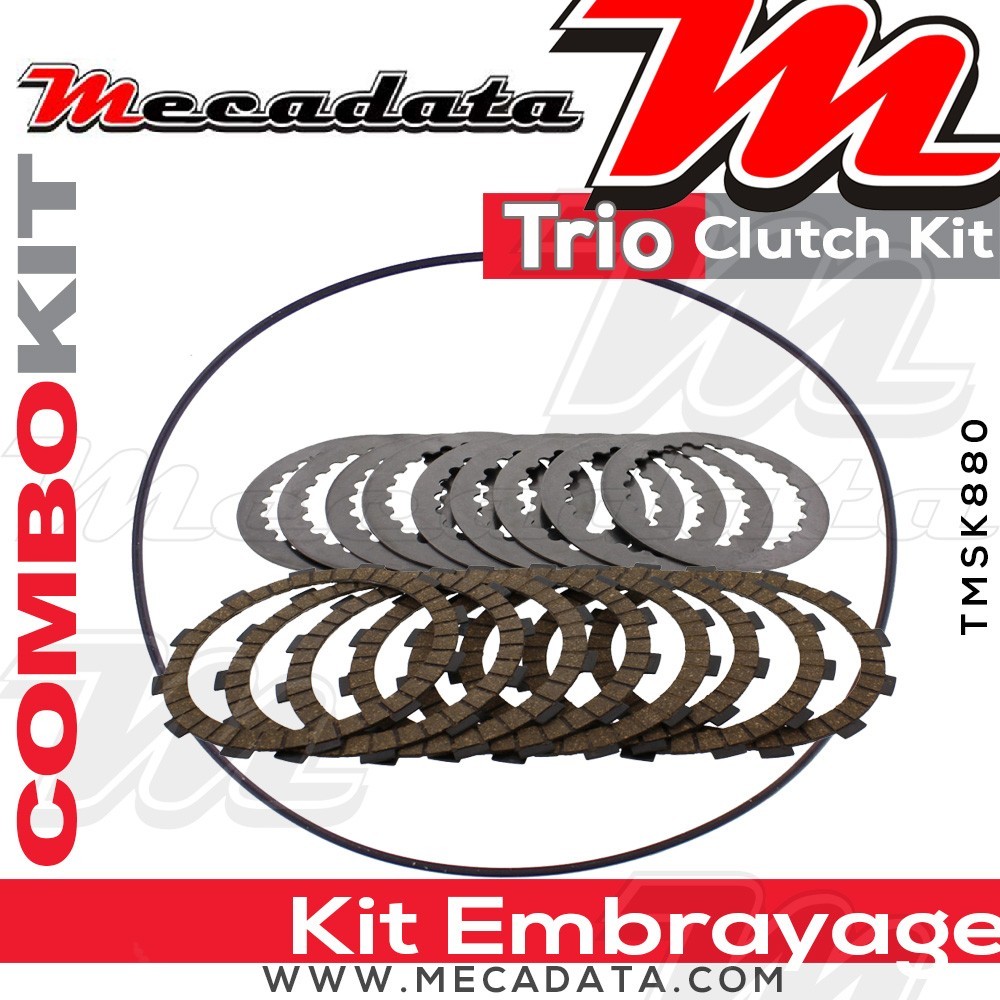 Combokit (disques garnis, disques lisses et joint carter) 