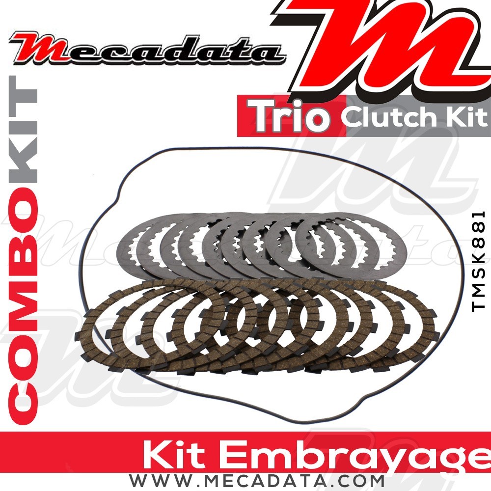 Combokit (disques garnis, disques lisses et joint carter) 