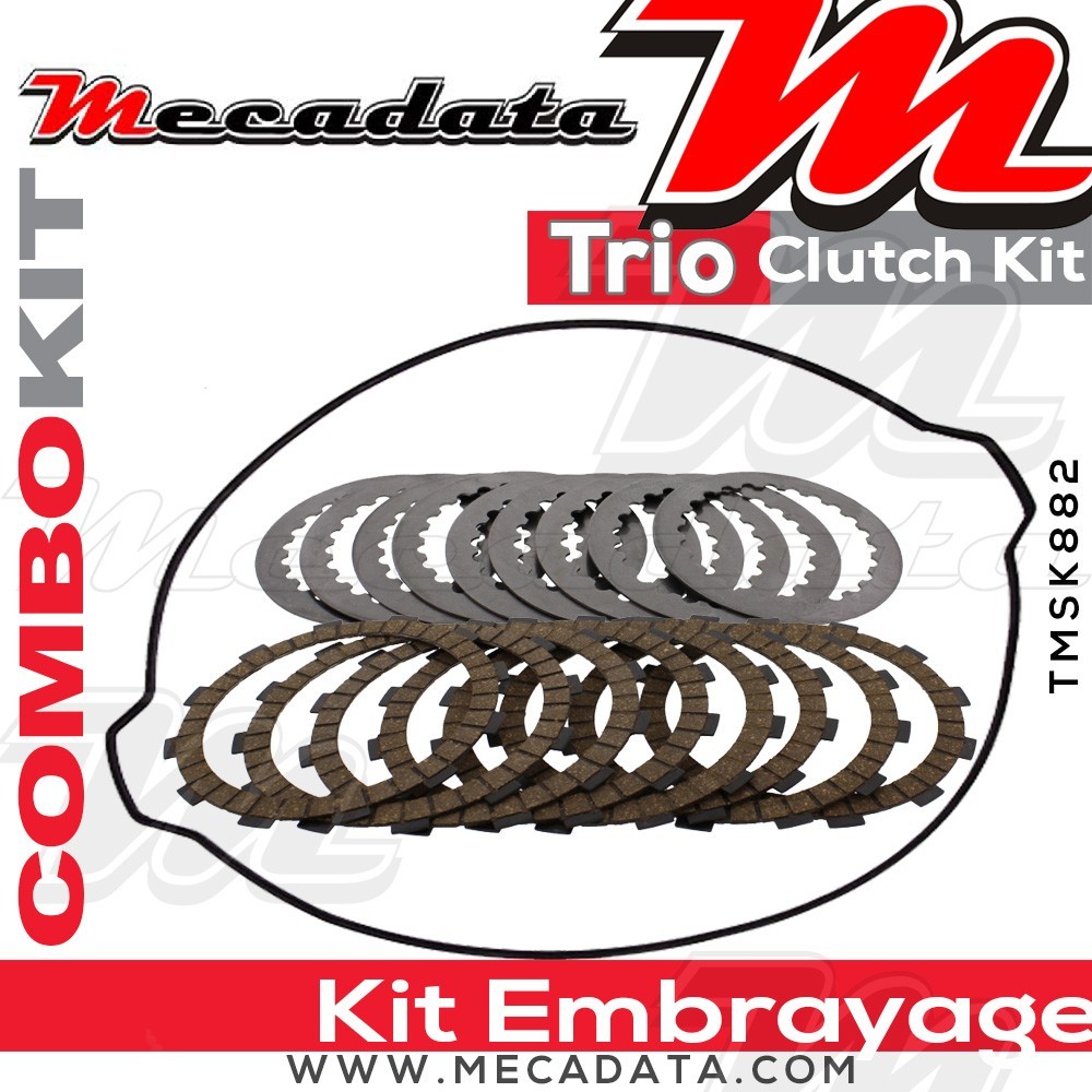 Combokit (disques garnis, disques lisses et joint carter) 