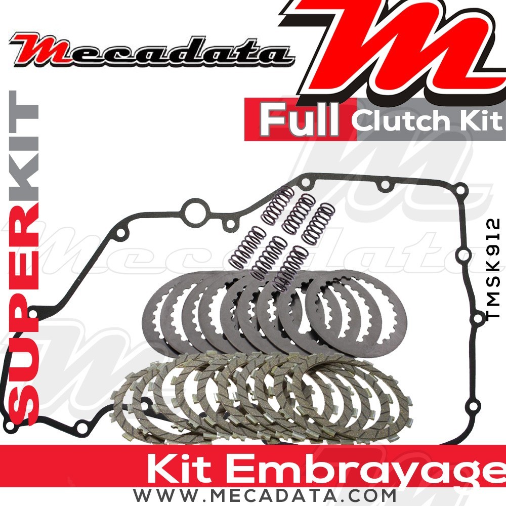 Superkit (Kit complet disques garnis, disques lisses, ressorts d'embrayage et joint carter) 