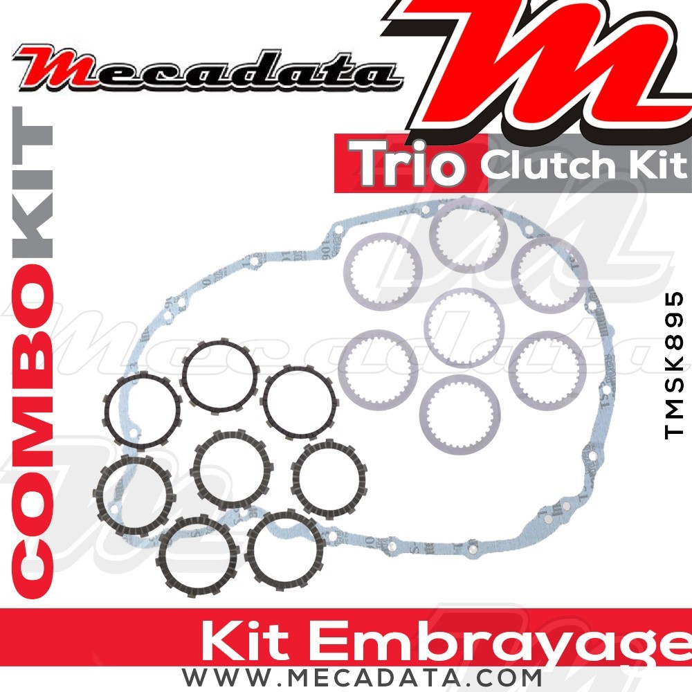 Combokit (disques garnis, disques lisses et joint carter) 